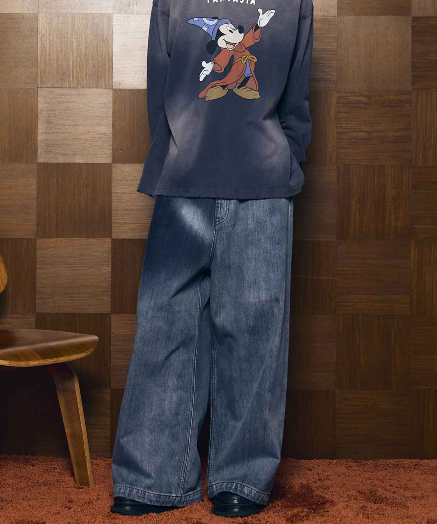 Hyper Wide Denim Baggy Pants