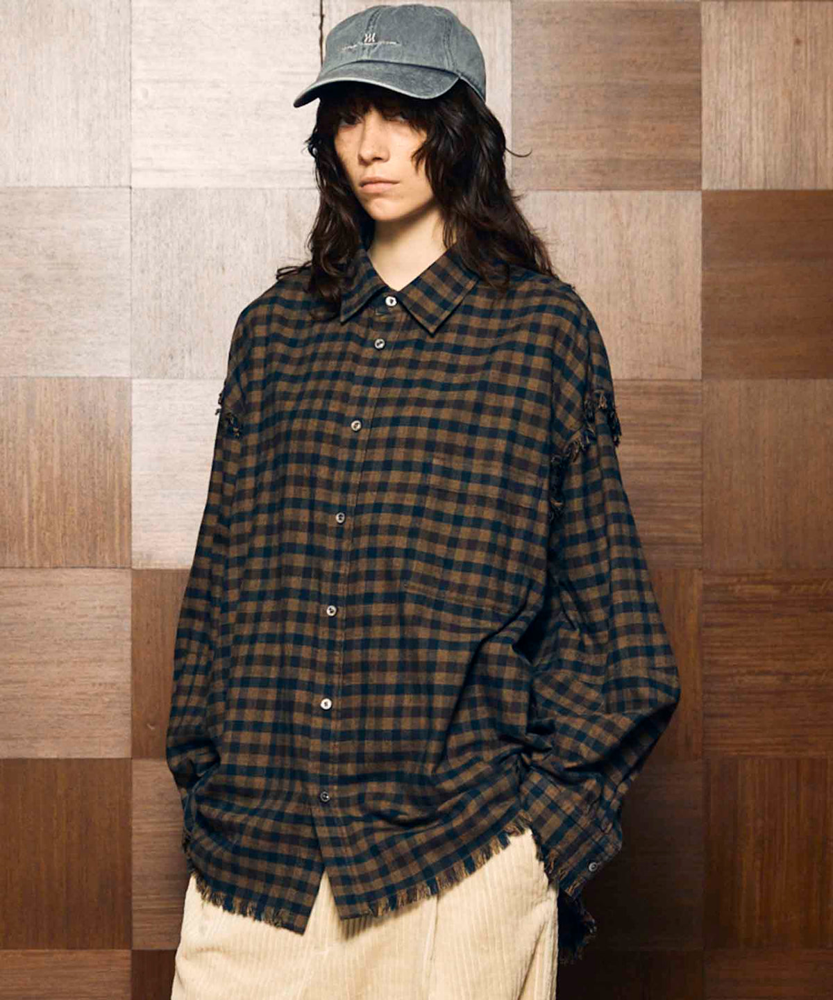 【Italian Dead Stock Fabric】Prime-Over Cut Off Shirts