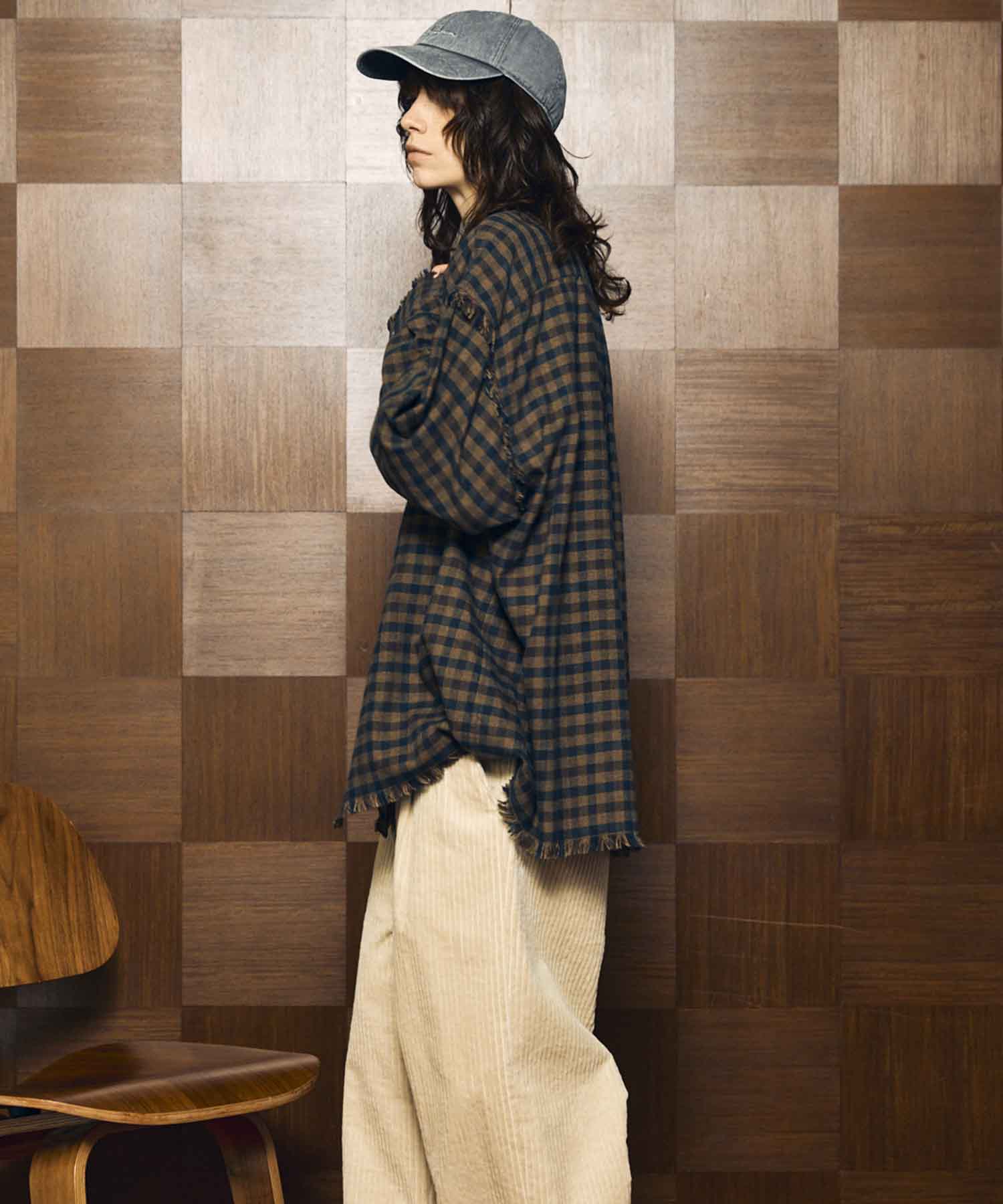 [Sales open at 12:00 pm on Saturday, September 13th] [Italian Dead Stock Fabric] Prime-Over Cut Off Shirts