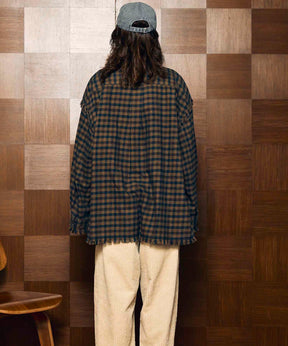 [Sales open at 12:00 pm on Saturday, September 13th] [Italian Dead Stock Fabric] Prime-Over Cut Off Shirts