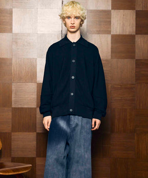 Gradation Short Length Prime-Over V-Neck Knit Pullover