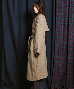【Italian Dead Stock Fabric】Prime-Over Balmachan Coat