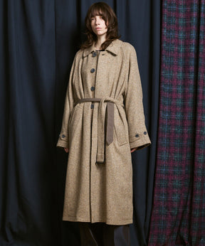 【Italian Dead Stock Fabric】Prime-Over Balmachan Coat