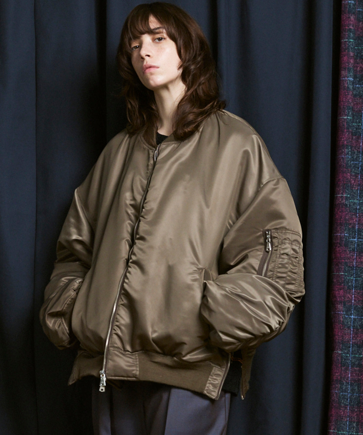 【PRE-ORDER】Prime-Over Nylon MA-1 Bomber Jacket