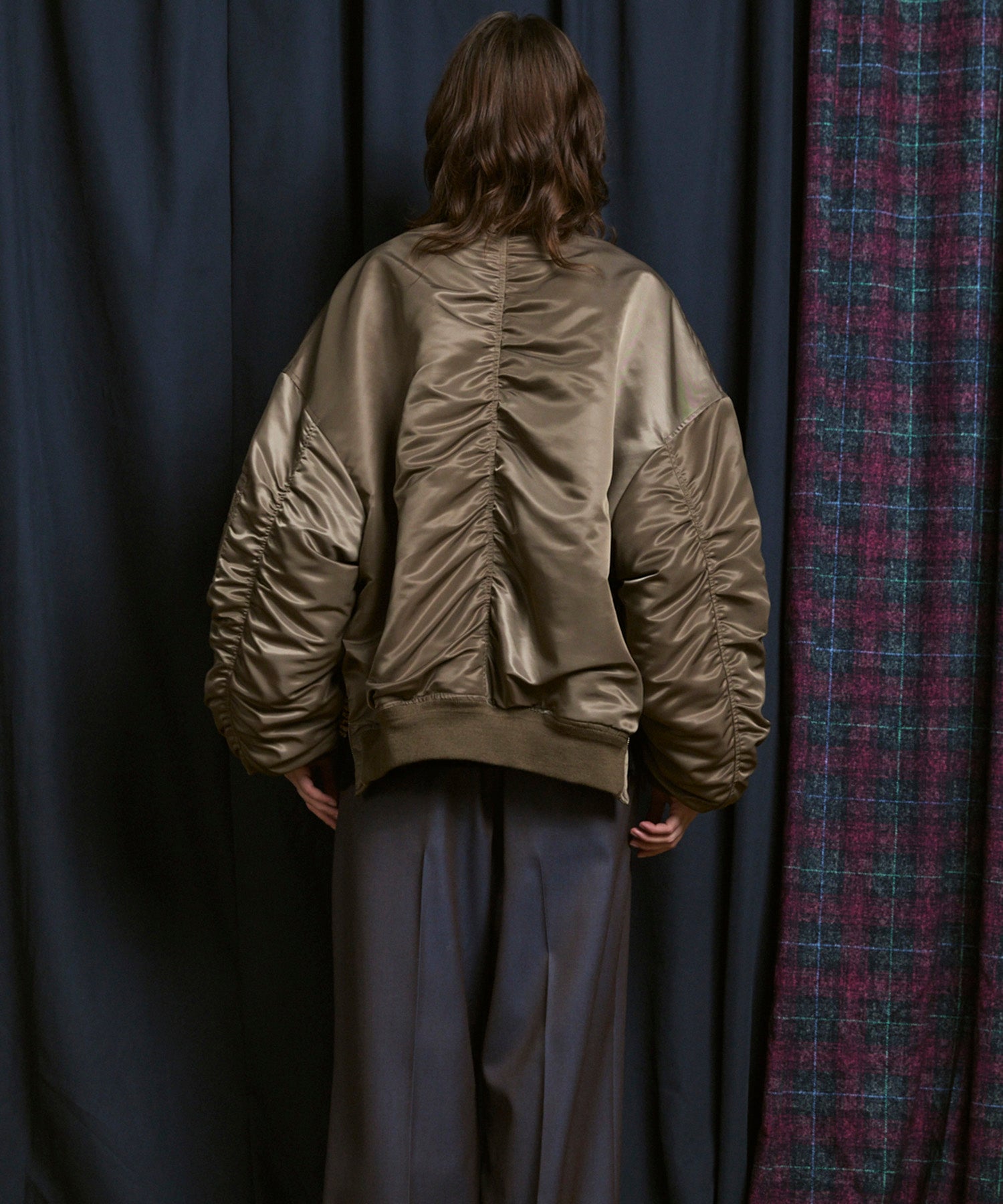 [25AW PRE-ORDER] Prime-Over Nylon MA-1 Bomber Jacket