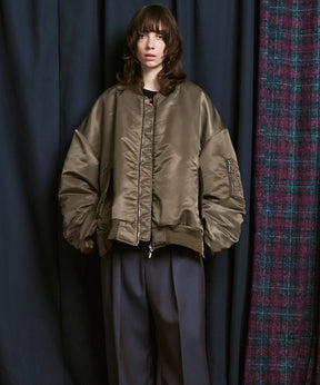 [25AW PRE-ORDER] Prime-Over Nylon MA-1 Bomber Jacket