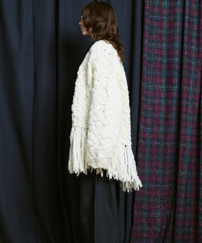 [25AW PRE-ORDER] Fade Yarn Prime-Over Full Zip Knit