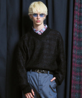 KID MOHAIR V-Neck Knit