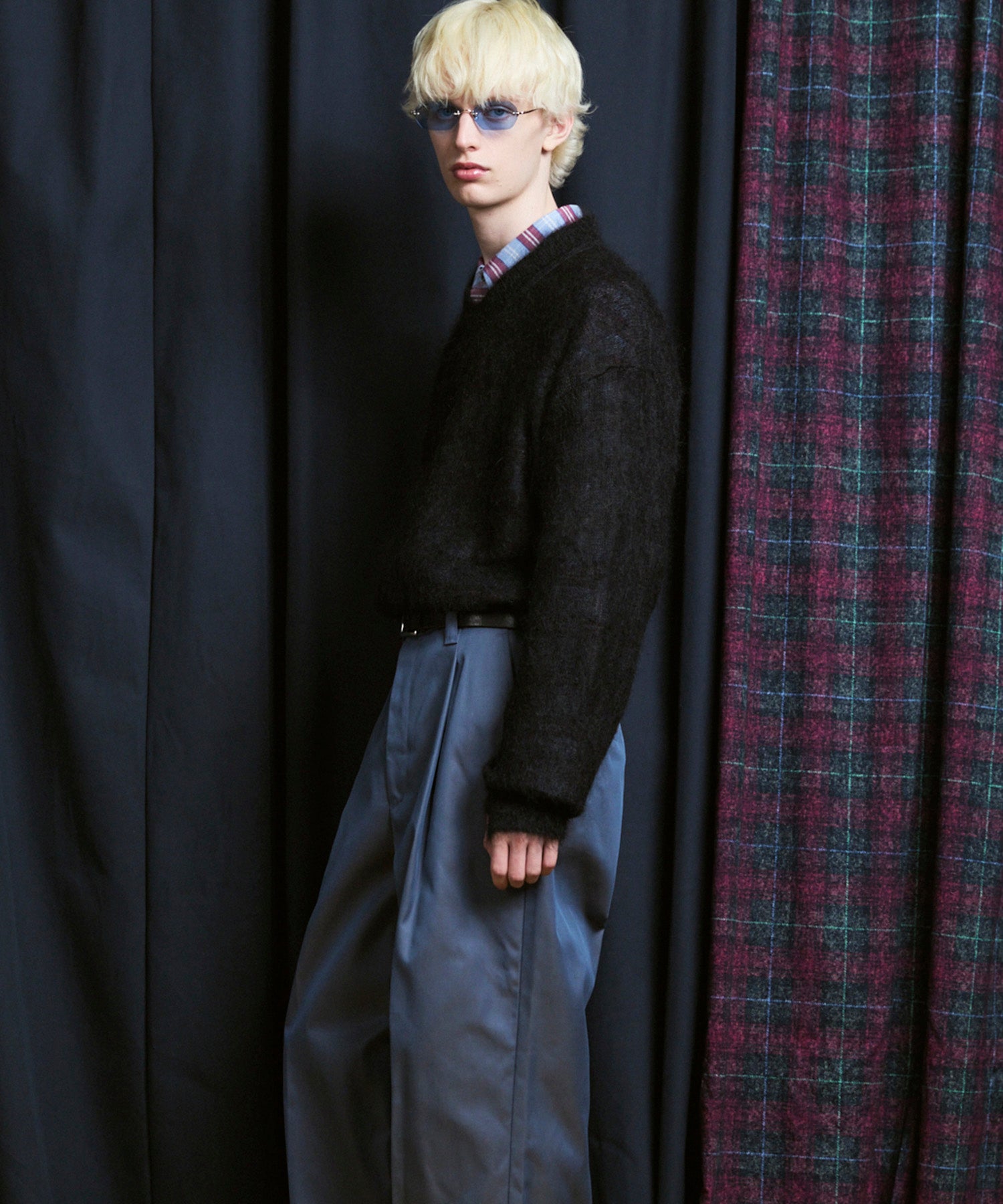 KID MOHAIR V-Neck Knit