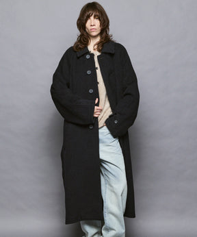 【Italian Dead Stock Fabric】Prime-Over Balmachan Coat