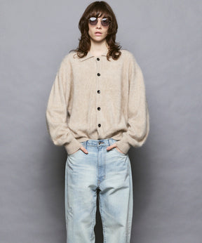 [25AW PRE-ORDER] Rug Pattern Mall Yarn Jacquard Prime-Over Crew Neck Knit Pullover