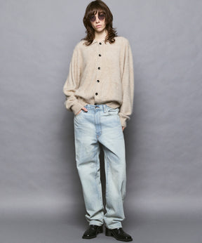 [25AW PRE-ORDER] Rug Pattern Mall Yarn Jacquard Prime-Over Crew Neck Knit Pullover