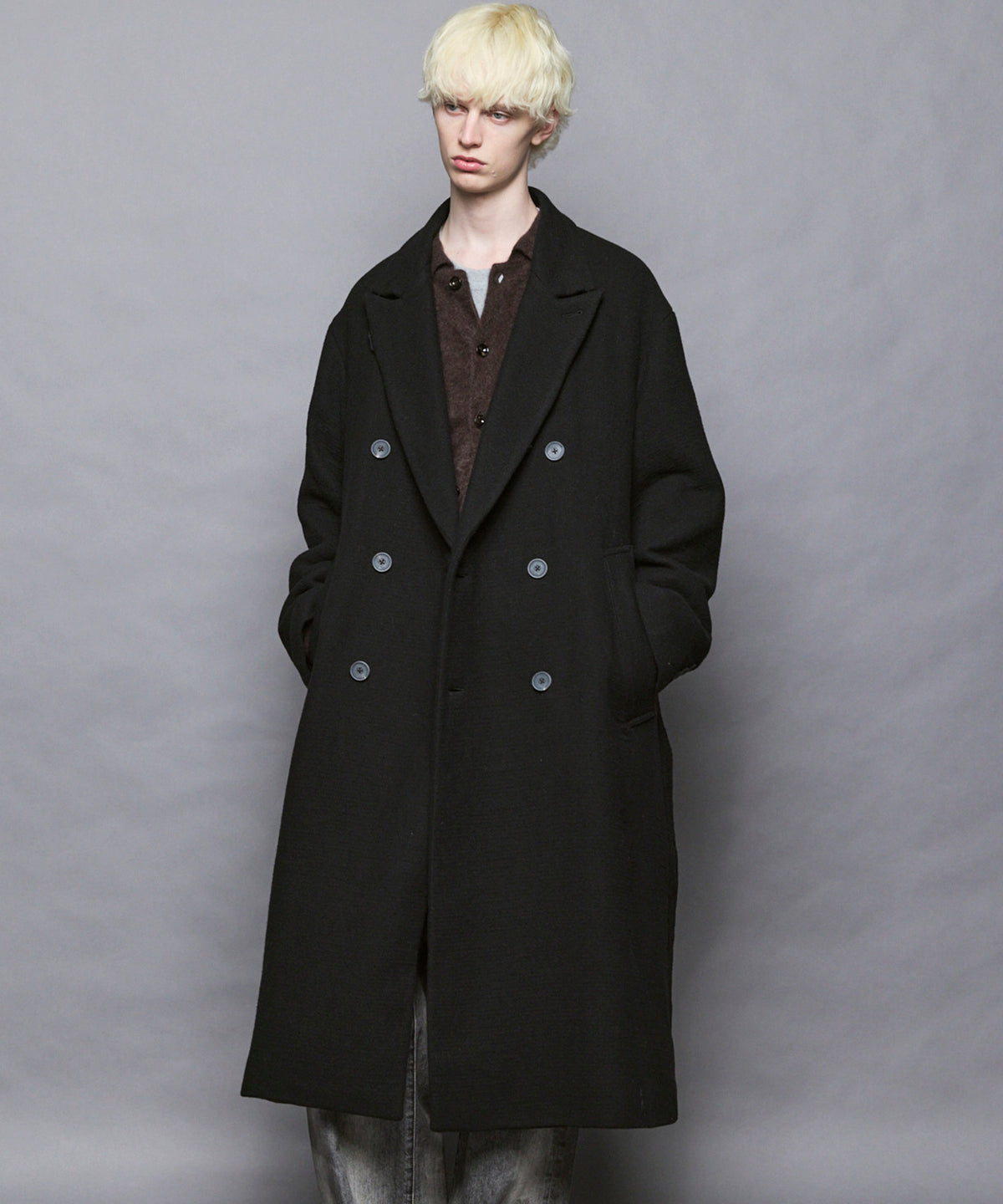 【Italian Dead Stock Fabric】Prime-Over Chesterfield Coat