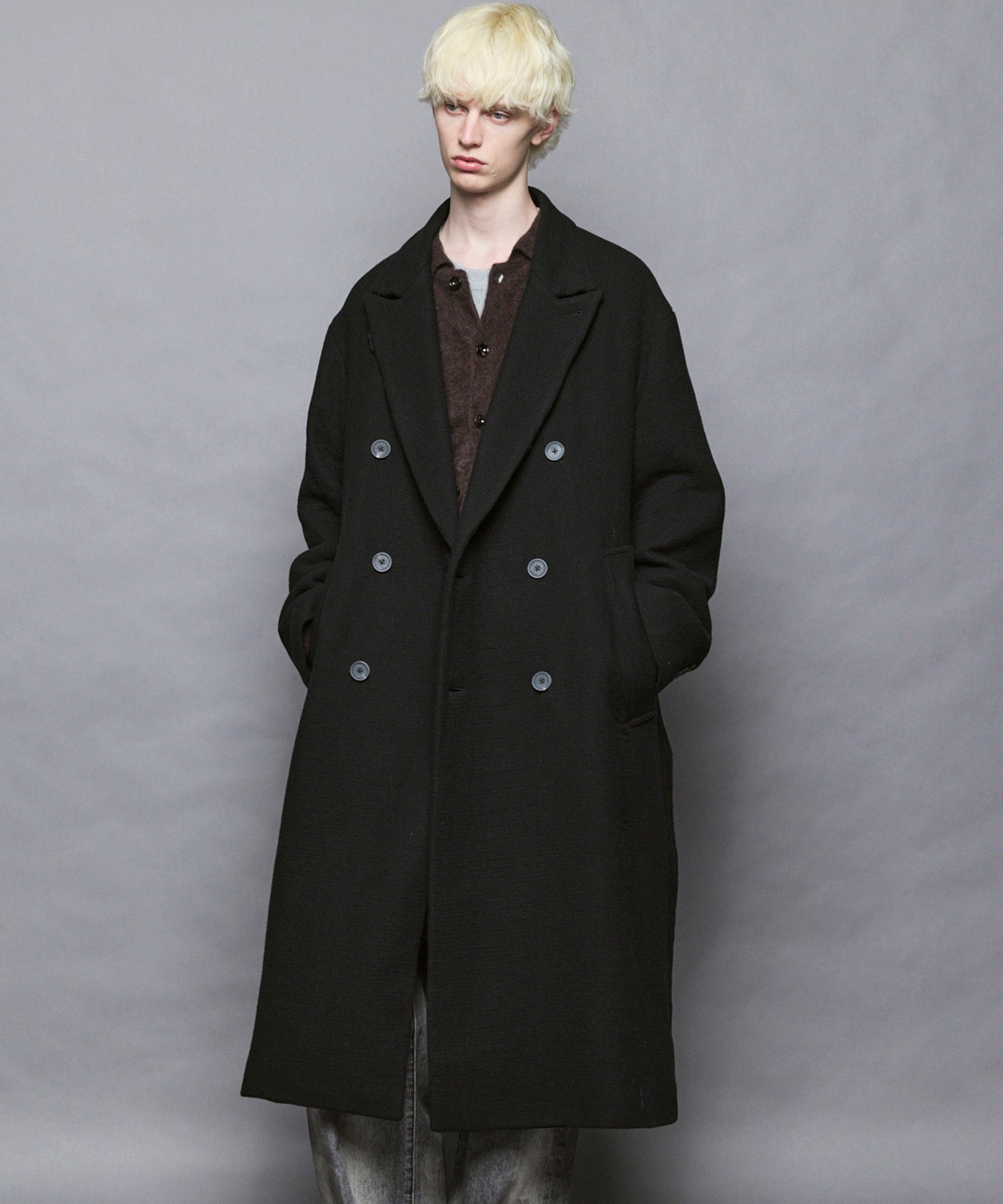 【Italian Dead Stock Fabric】Prime-Over Chesterfield Coat