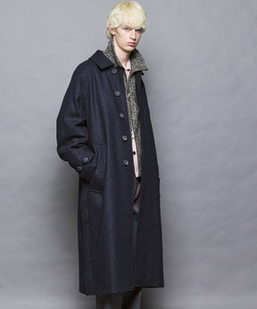 【Italian Dead Stock Fabric】Prime-Over Balmachan Coat