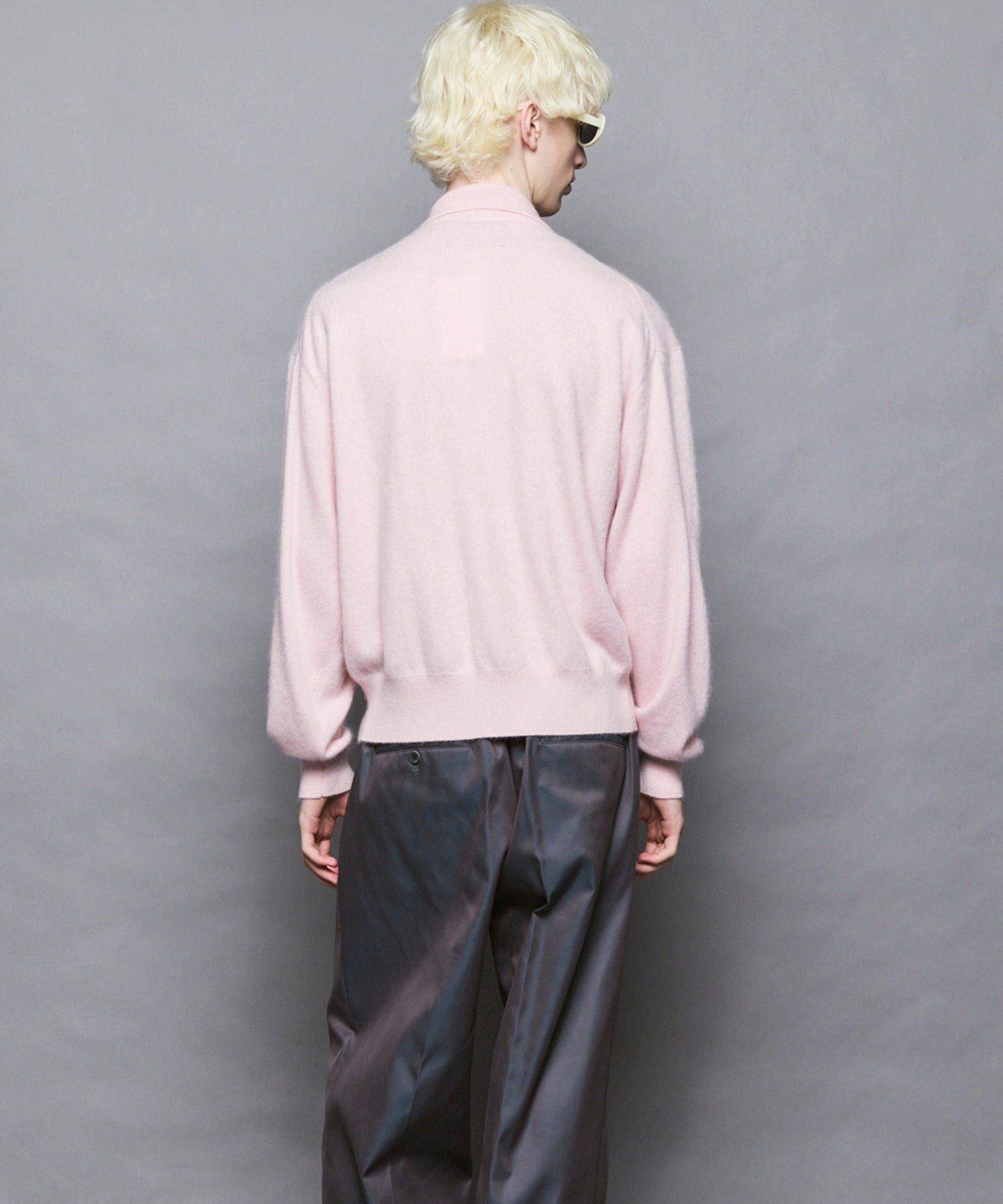 [25AW PRE-ORDER] Rug Pattern Mall Yarn Jacquard Prime-Over Crew Neck Knit Pullover