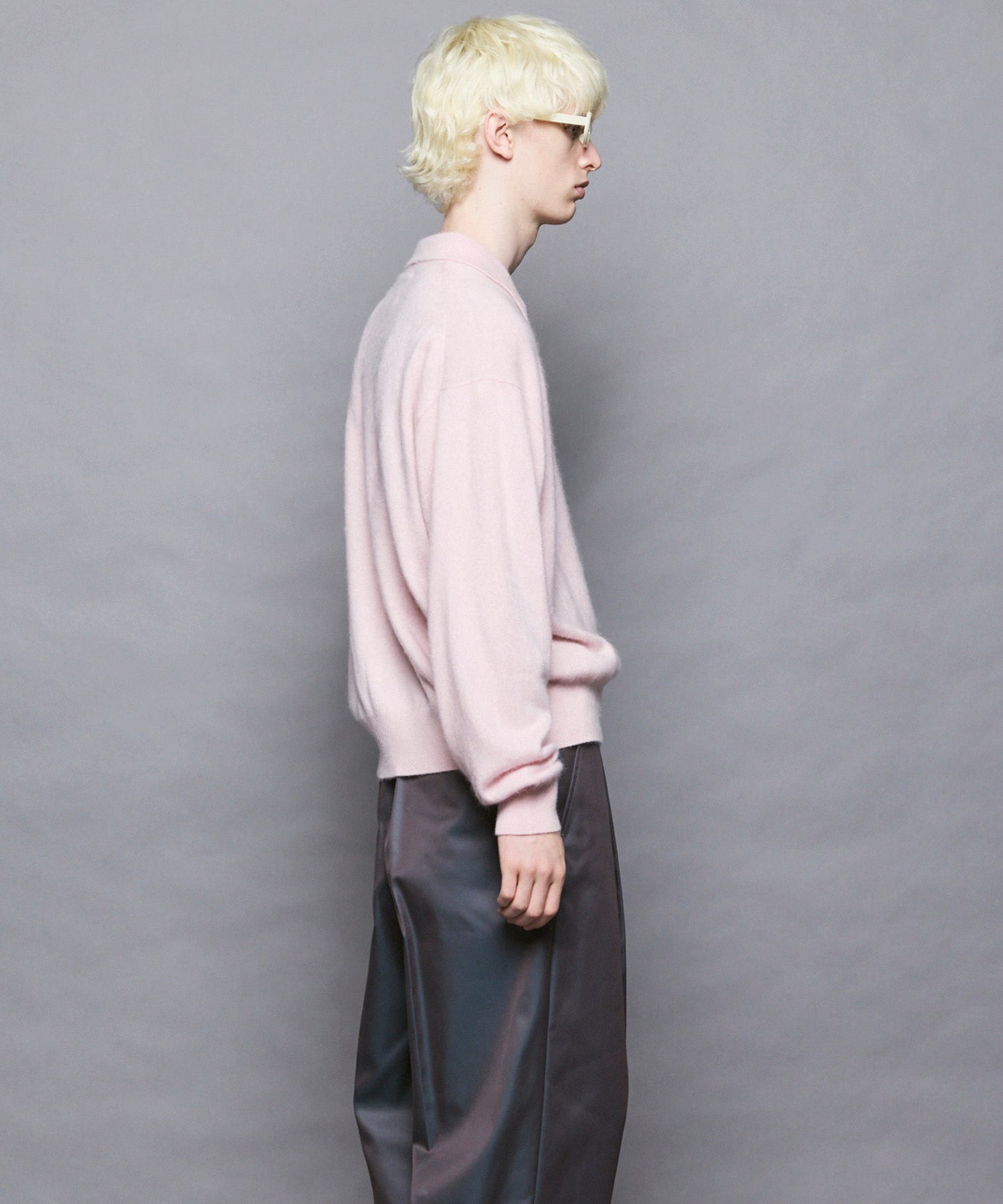 [25AW PRE-ORDER] Rug Pattern Mall Yarn Jacquard Prime-Over Crew Neck Knit Pullover