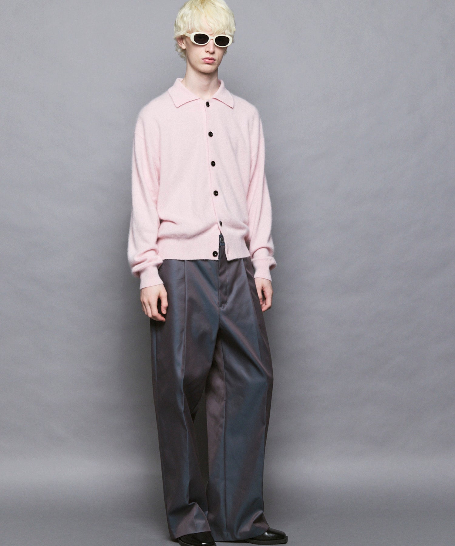 [25AW PRE-ORDER] Rug Pattern Mall Yarn Jacquard Prime-Over Crew Neck Knit Pullover