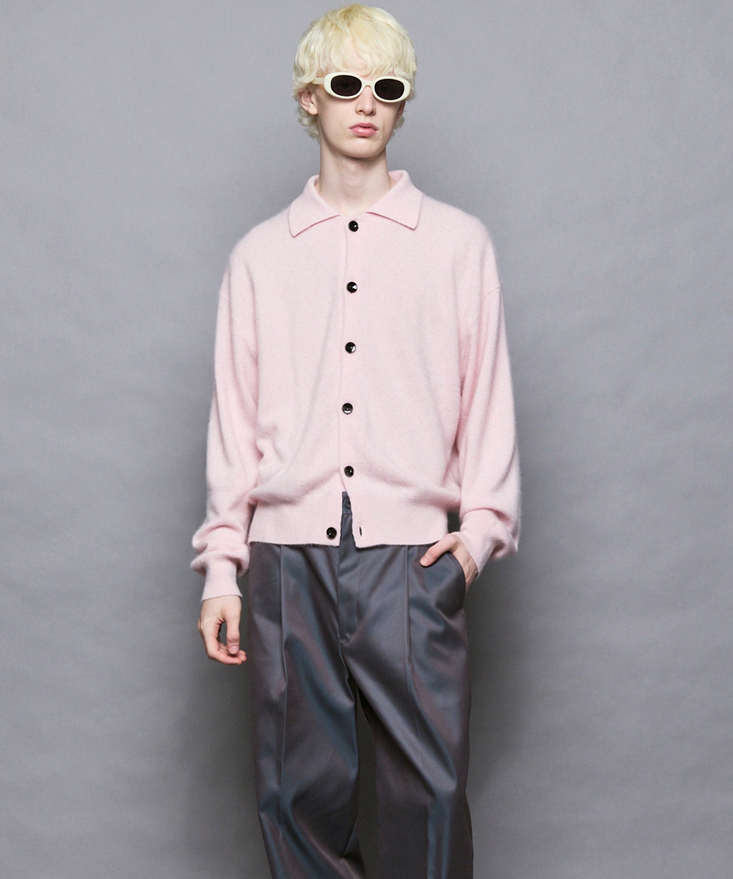 [25AW PRE-ORDER] Rug Pattern Mall Yarn Jacquard Prime-Over Crew Neck Knit Pullover