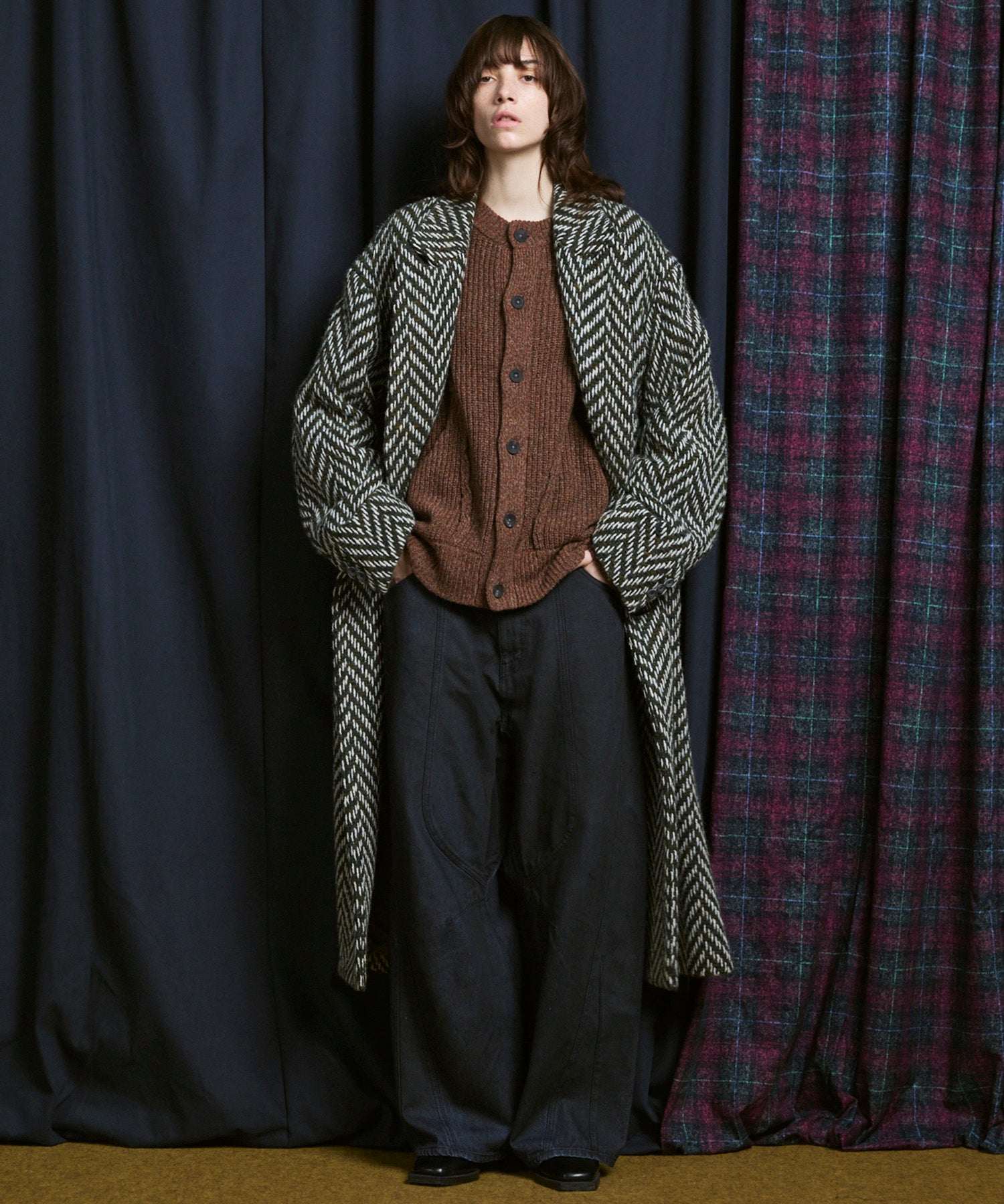 【Italian Dead Stock Fabric】Prime-Over Chesterfield Coat