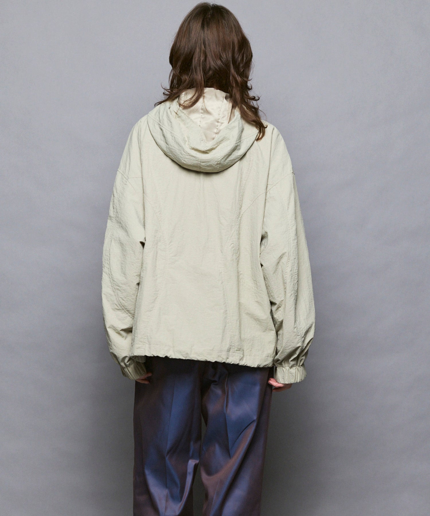 Prime-Over Half Zip Anorak Blouson