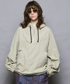 Prime-Over Half Zip Anorak Blouson