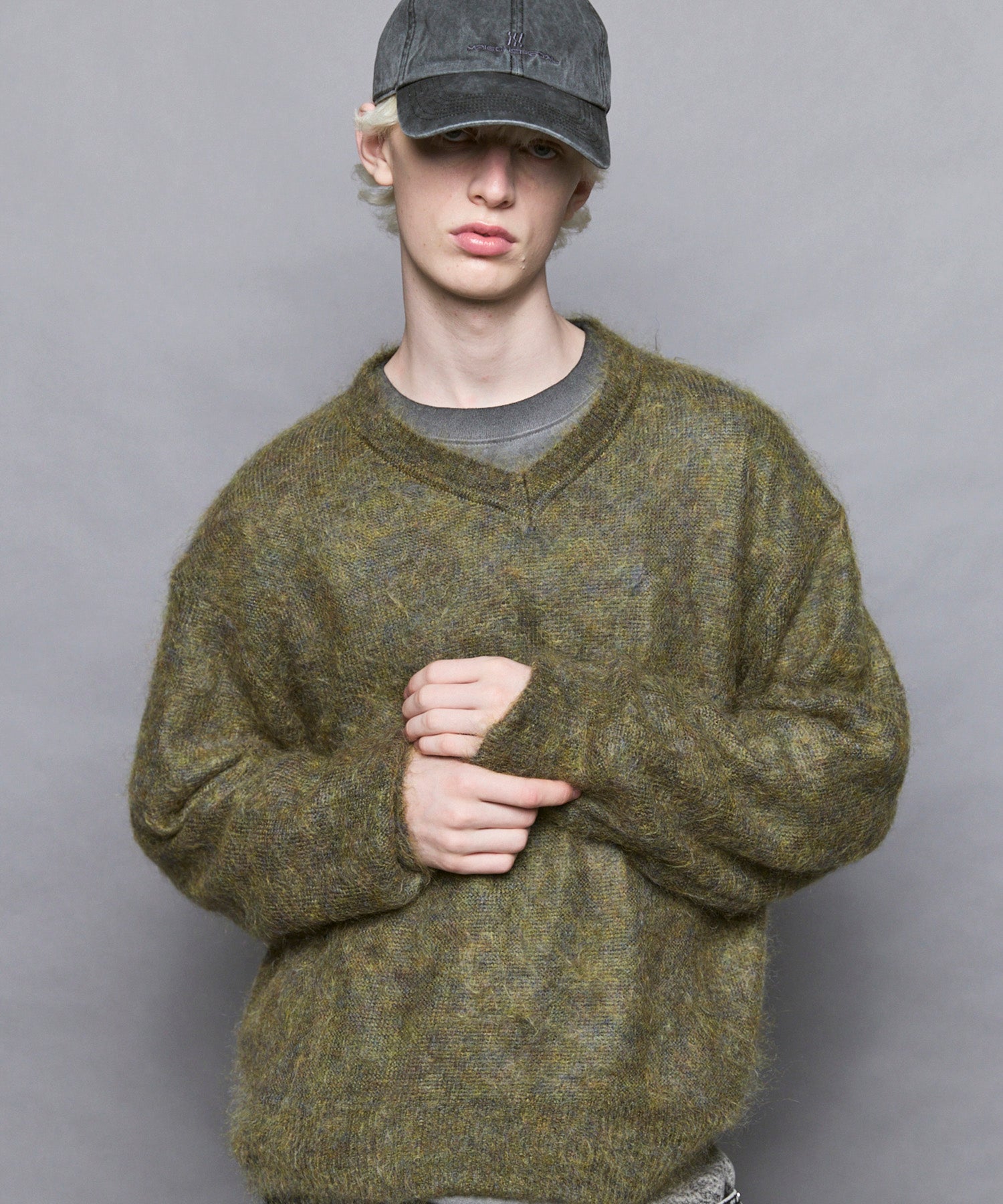 25AW PRE-ORDER】KID MOHAIR V-Neck Knit