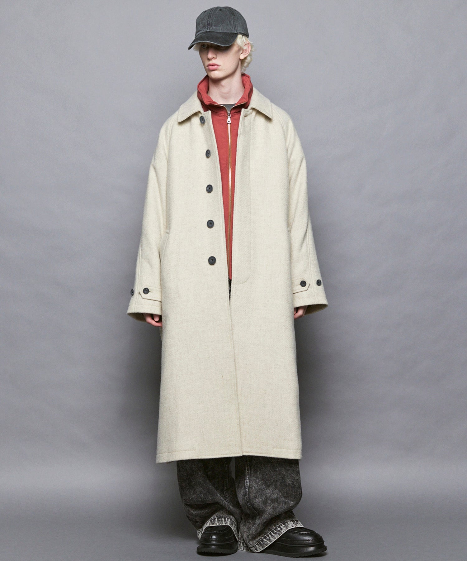 주요 멀티 포켓 블루슨