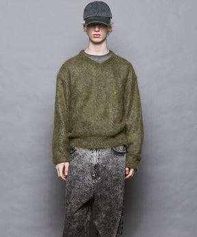 KID MOHAIR V-Neck Knit