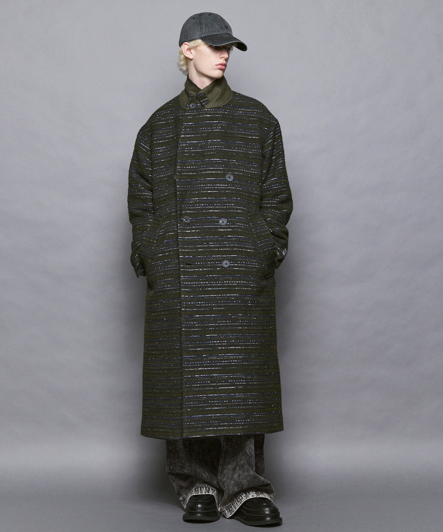 【Italian Dead Stock Fabric】Prime-Over Chesterfield Coat