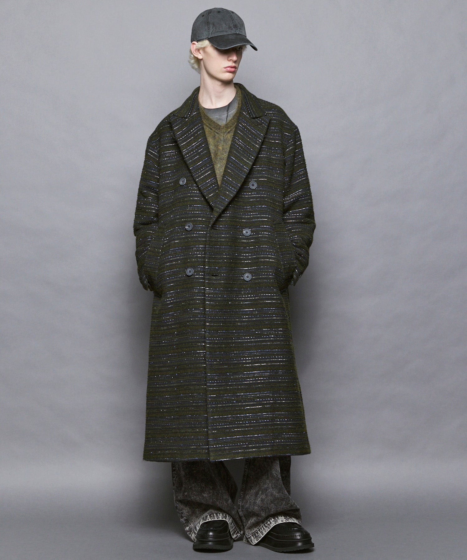 【Italian Dead Stock Fabric】Prime-Over Chesterfield Coat