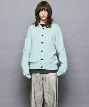 [25AW PRE-ORDER] Rug Pattern Mall Yarn Jacquard Prime-Over Crew Neck Knit Pullover