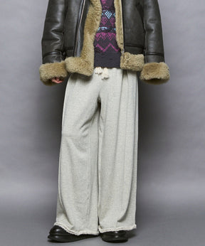[25AW PRE-ORDER] Cashmere Cotton Wide Sweatpants