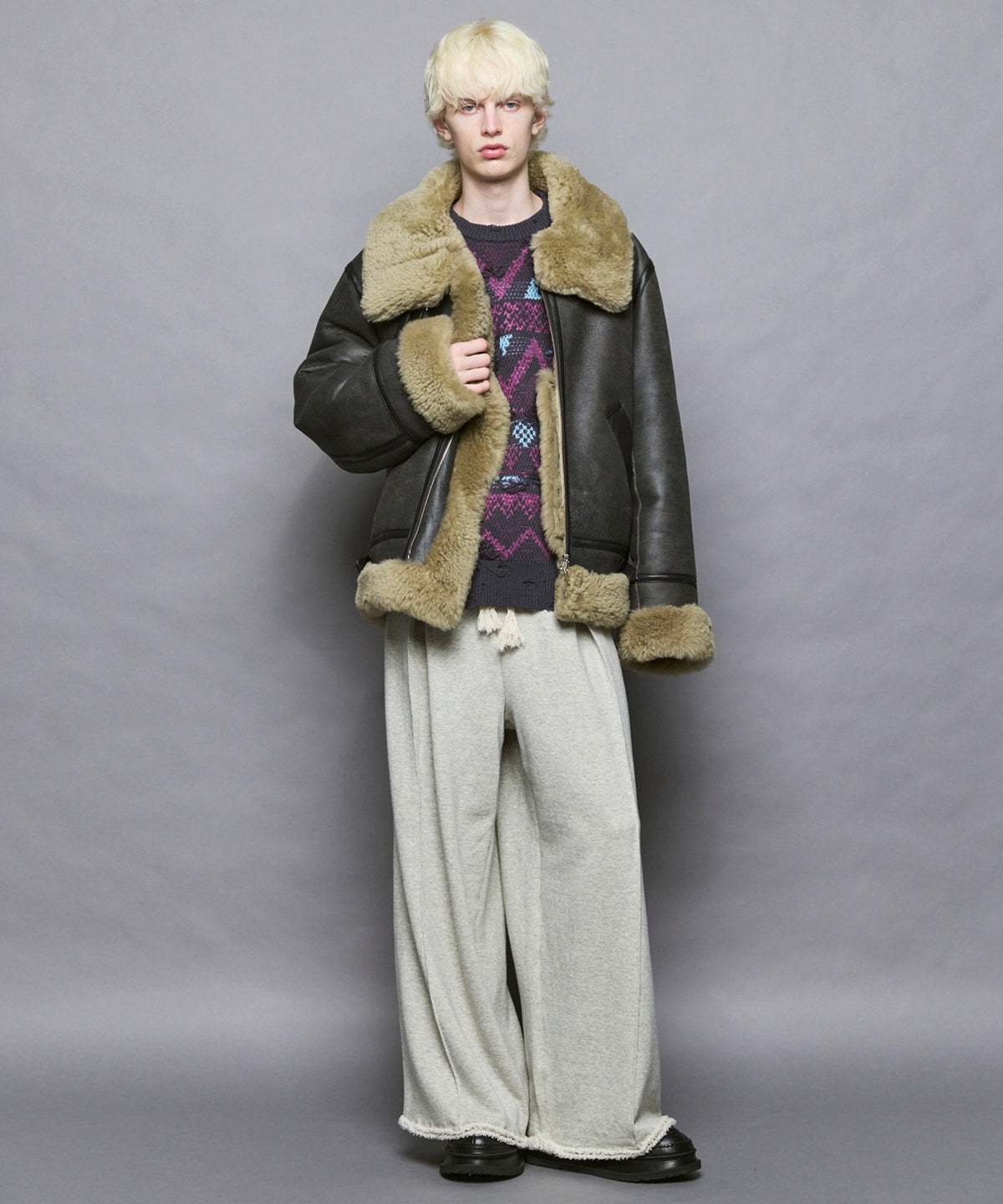 B-3 Real Mouton Jacket