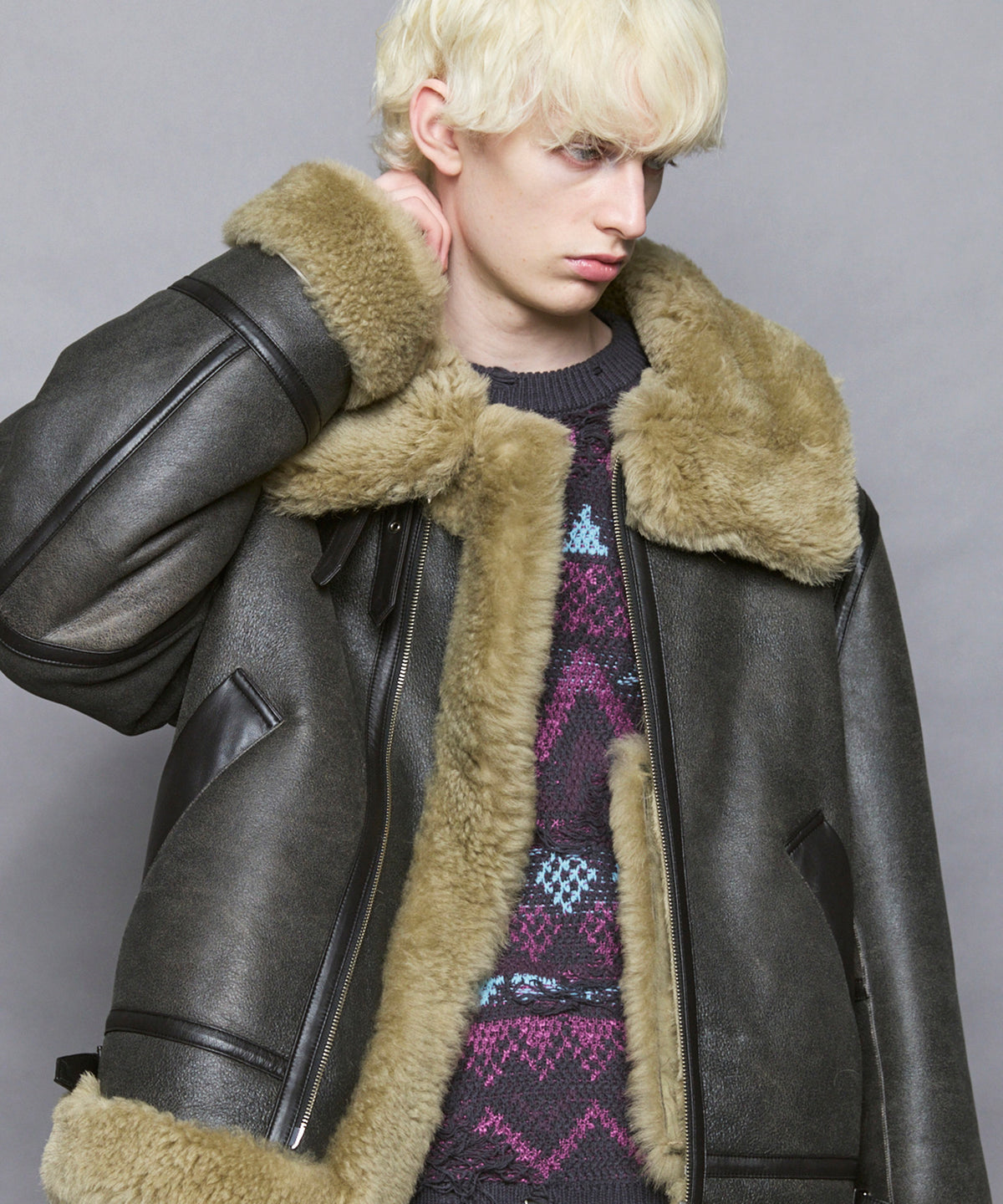 B-3 Real Mouton Jacket