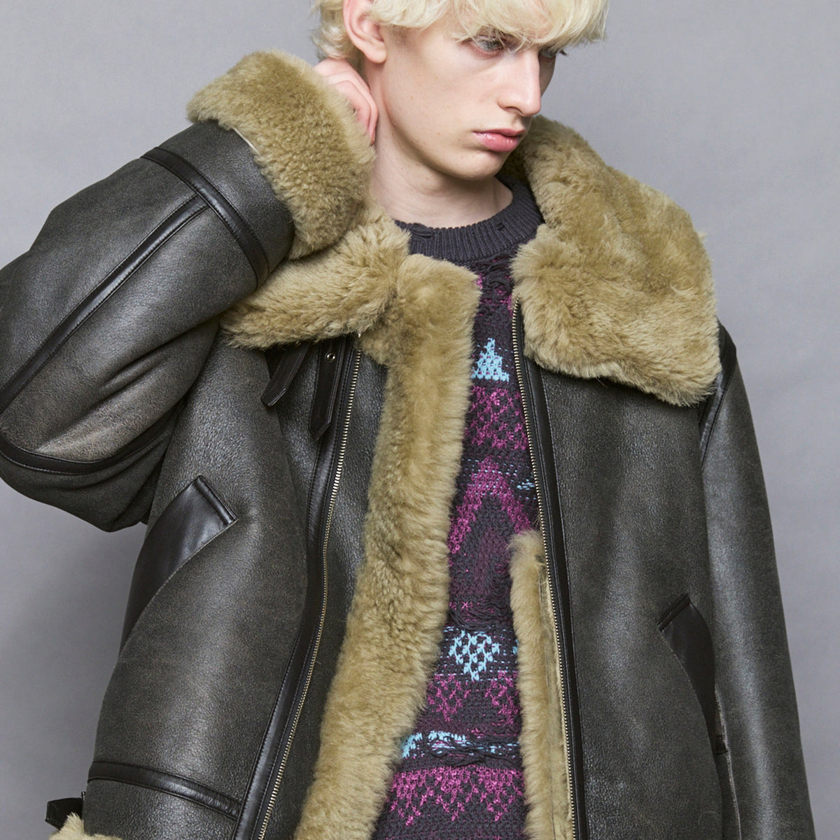 B-3 Real Mouton Jacket