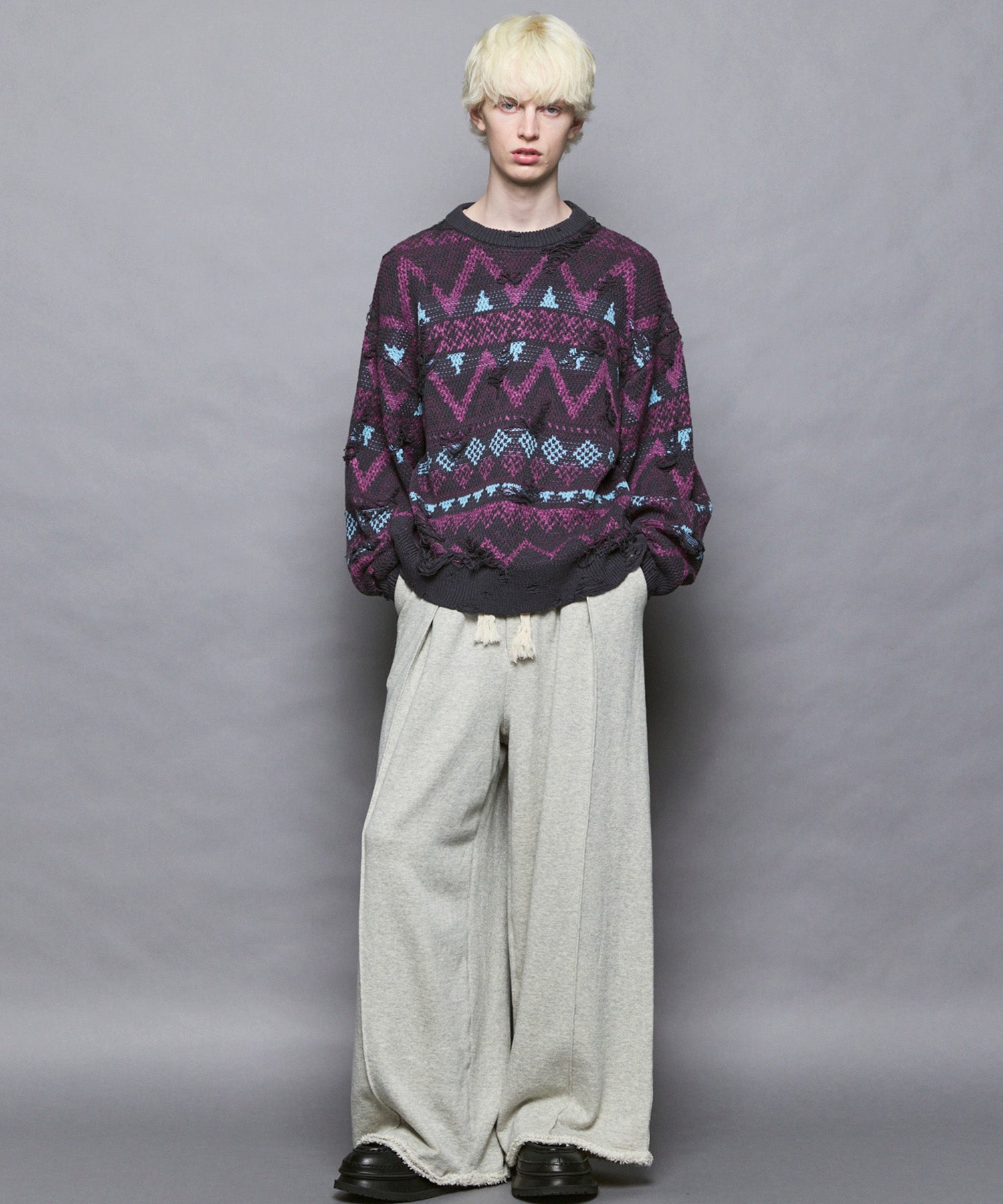 [25AW PRE-ORDER] Cashmere Cotton Wide Sweatpants