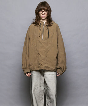 Prime-Over Half Zip Anorak Blouson