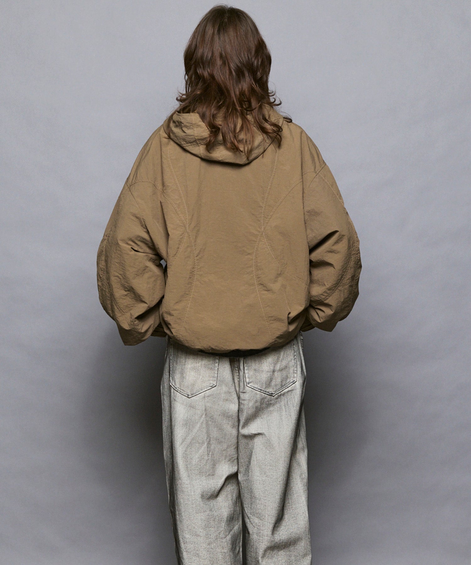 Prime-Over Half Zip Anorak Blouson