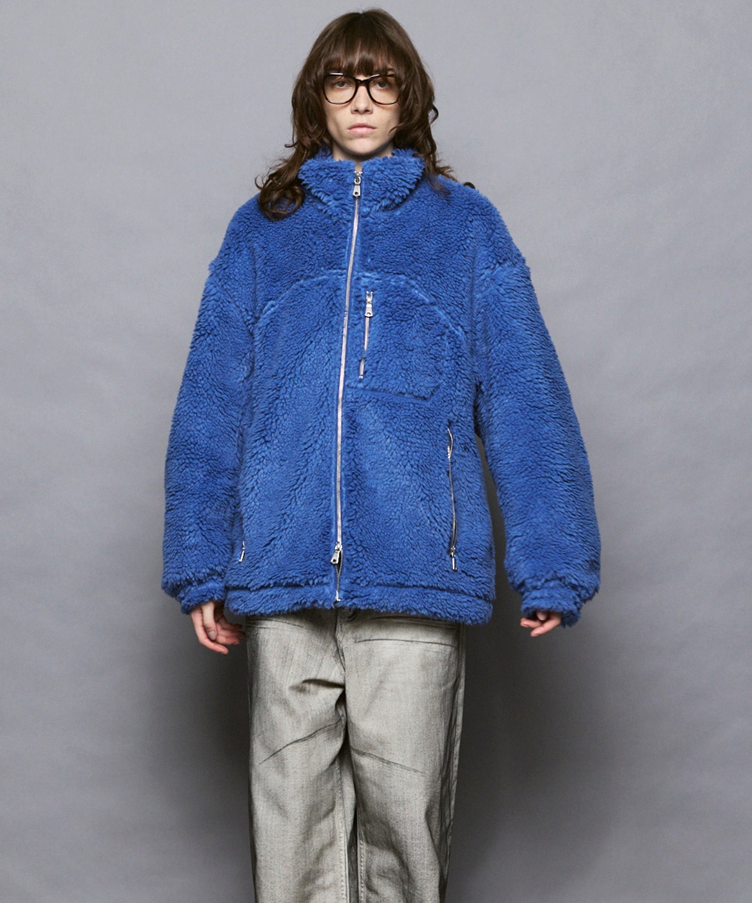 Wool mix BOAオーバーベスト　新品未使用 新品SeaRoomlynn Wool mix BOA オーバーベスト アイボリー