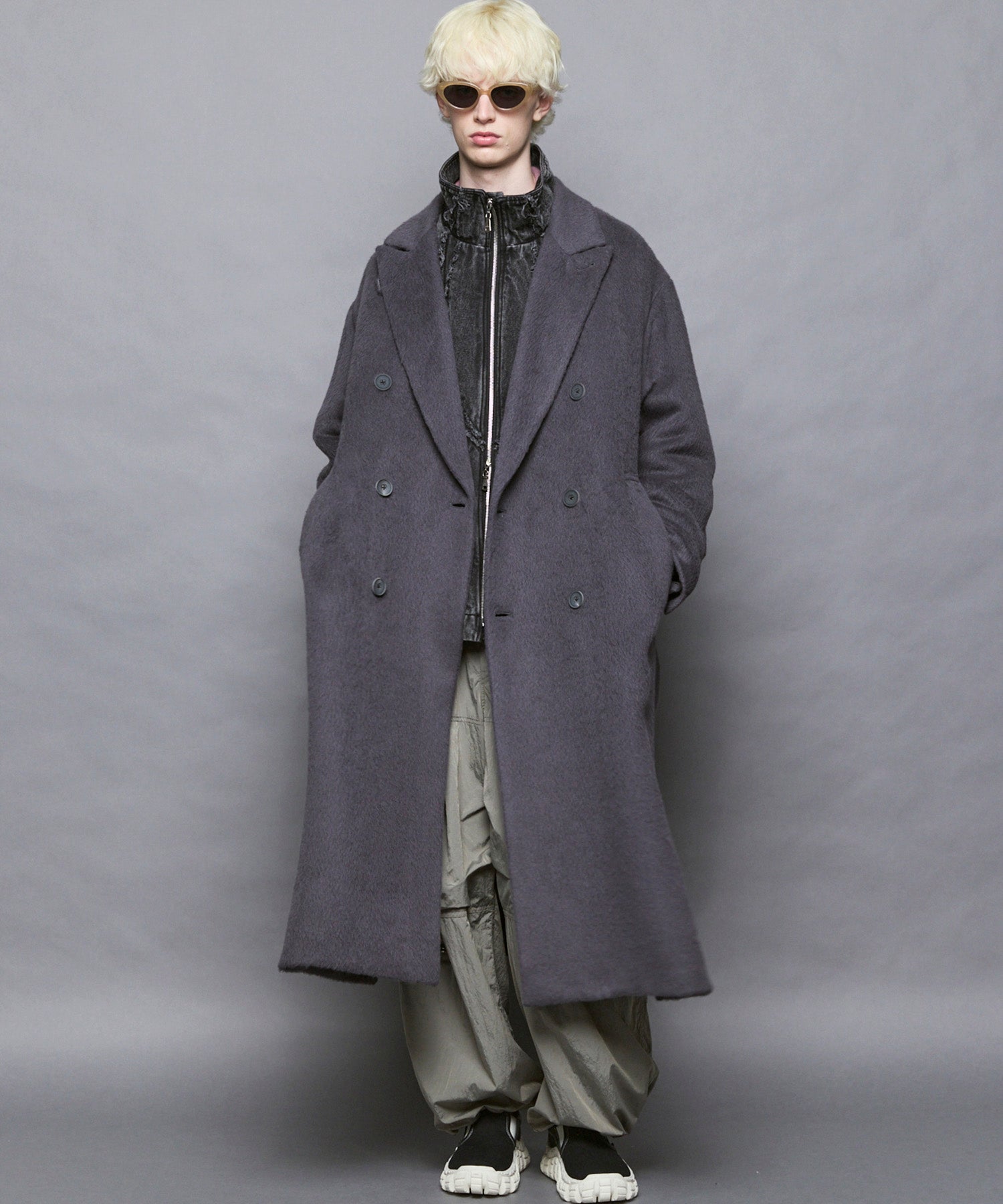 Prime-Over Denim Switching Blouson