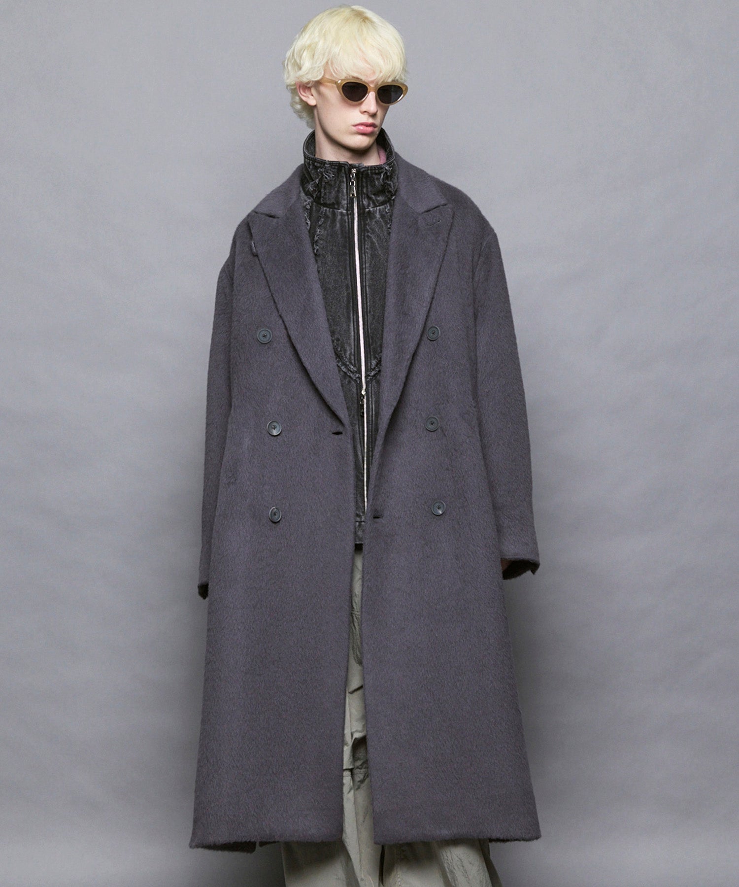 【Italian Dead Stock Fabric】Prime-Over Chesterfield Coat
