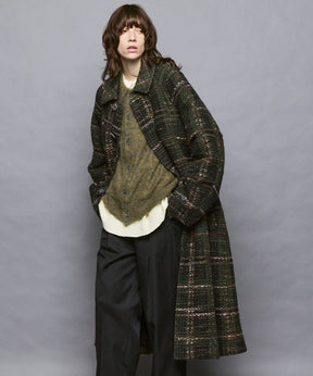 【Italian Dead Stock Fabric】Prime-Over Balmachan Coat