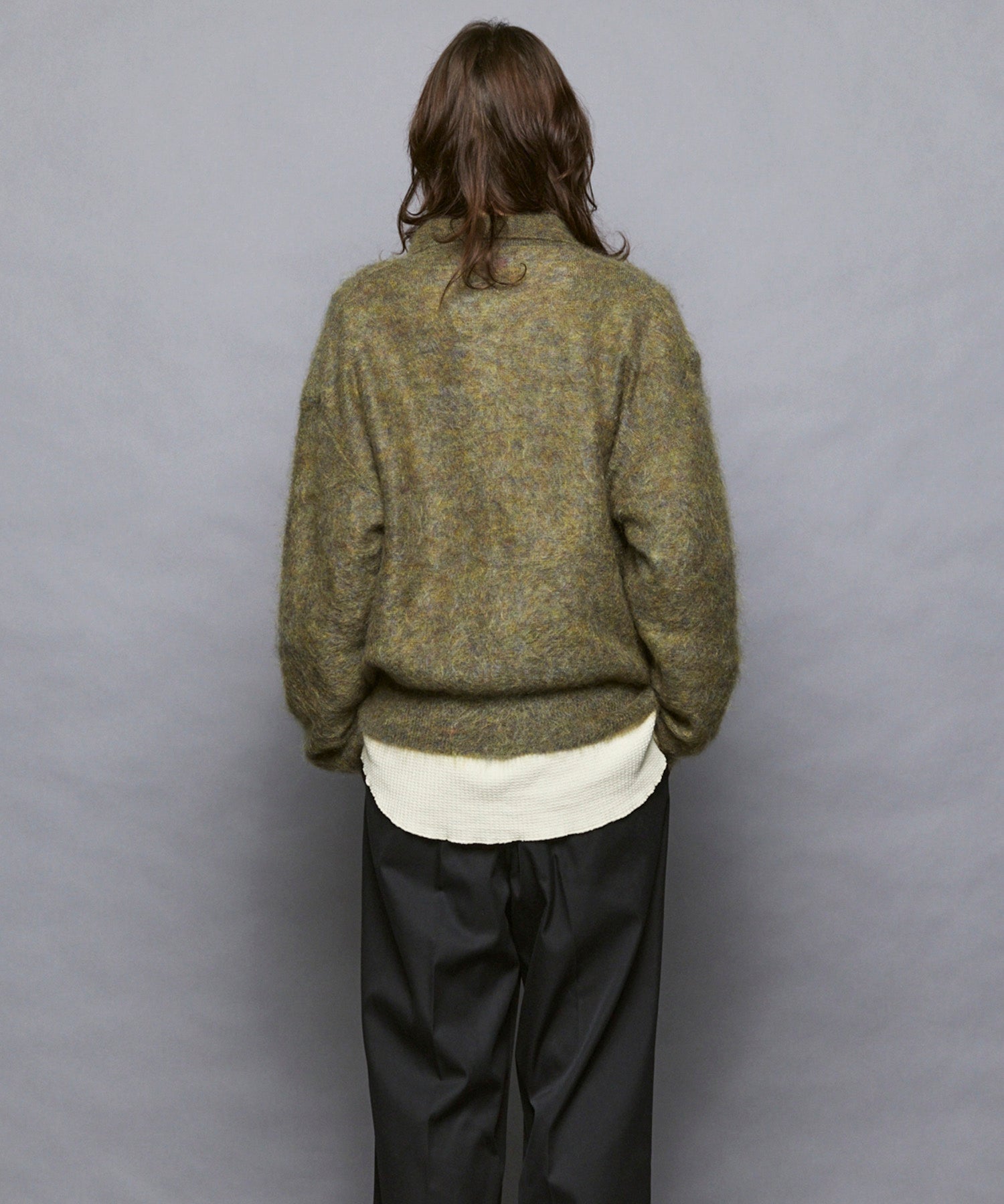 KID MOHAIR Shirt Cardigan