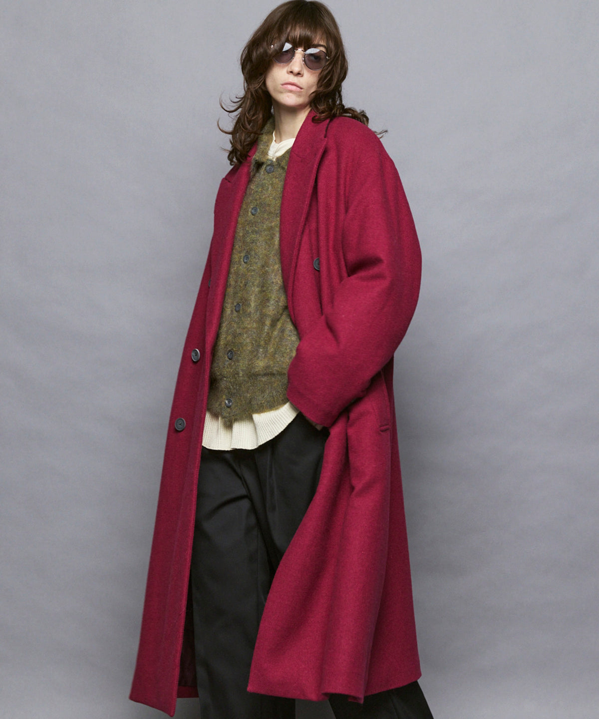【Italian Dead Stock Fabric】Prime-Over Chesterfield Coat