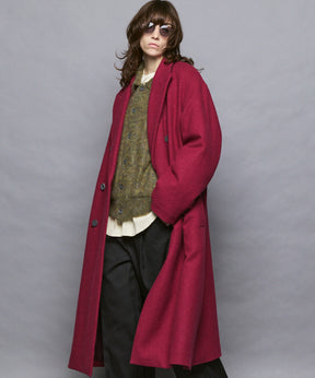 【Italian Dead Stock Fabric】Prime-Over Chesterfield Coat