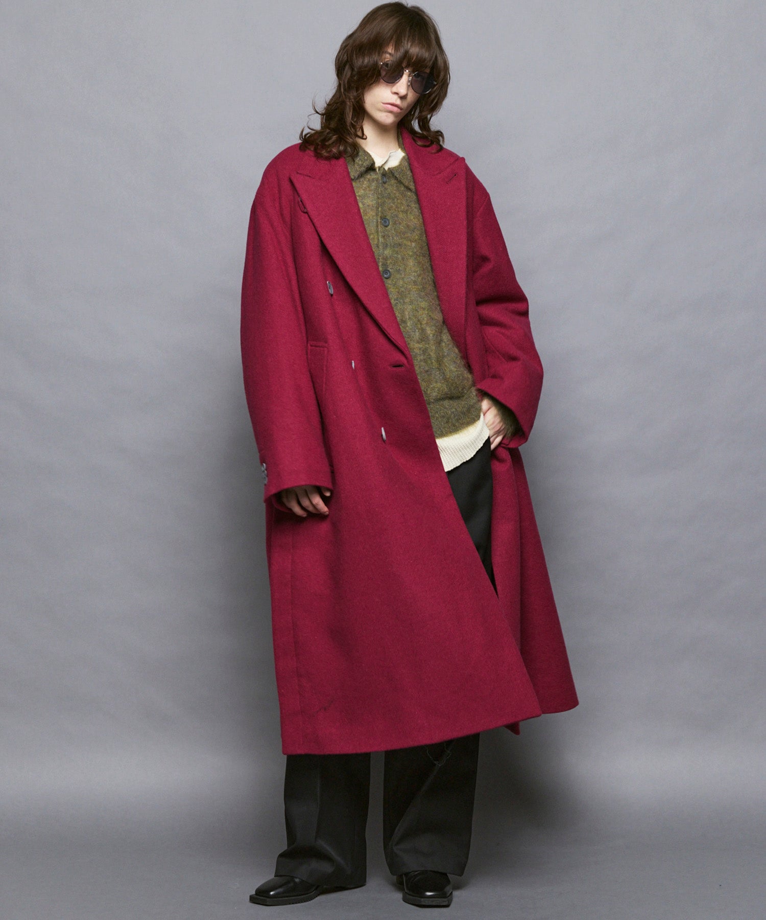 【Italian Dead Stock Fabric】Prime-Over Chesterfield Coat