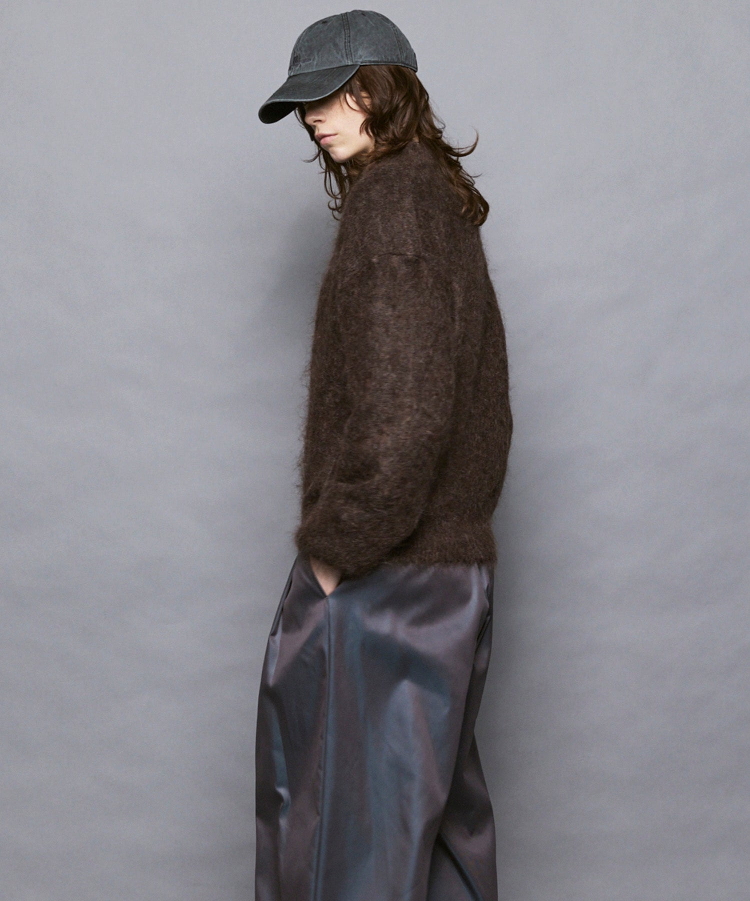 KID MOHAIR V-Neck Knit