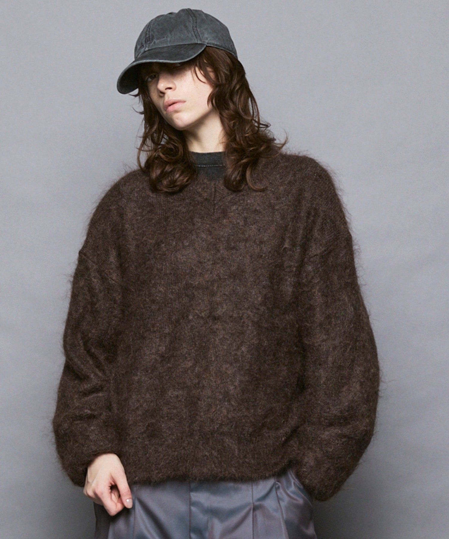 KID MOHAIR V-Neck Knit