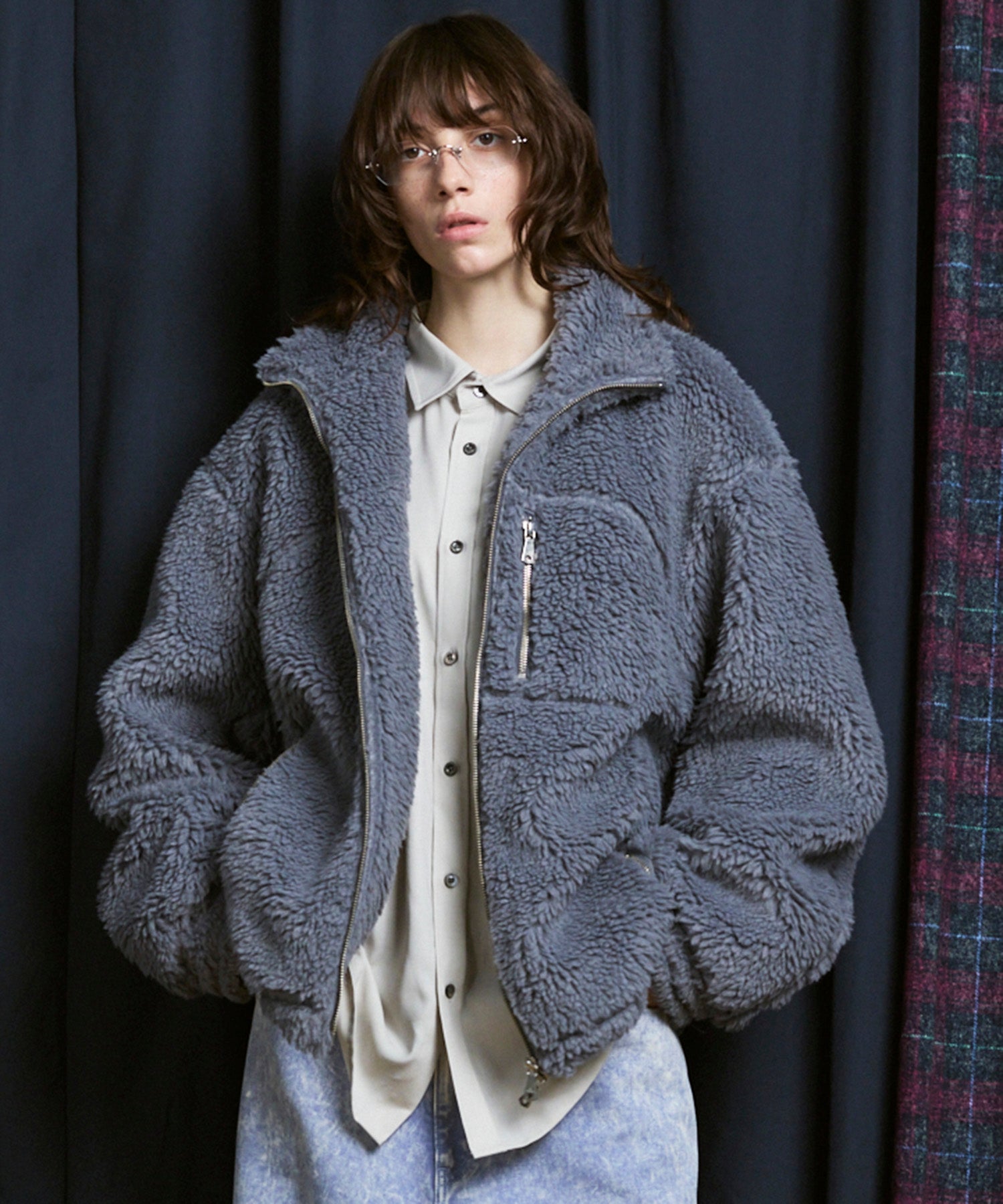 Prime-Over Boa Blouson